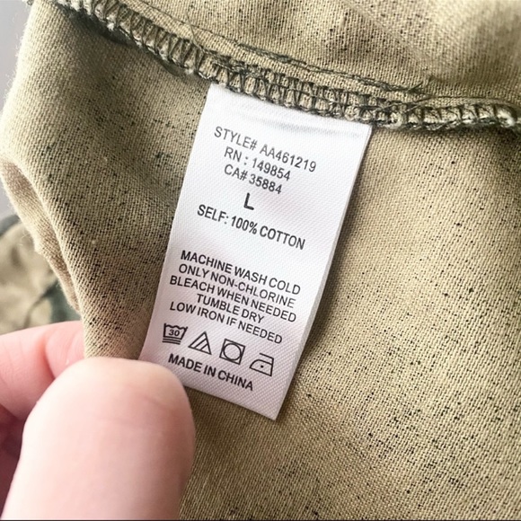 NWT Sadie & Sage Catch-Me Camo Elastic Waist Cotton Mini Skirt - Picture 6 of 7